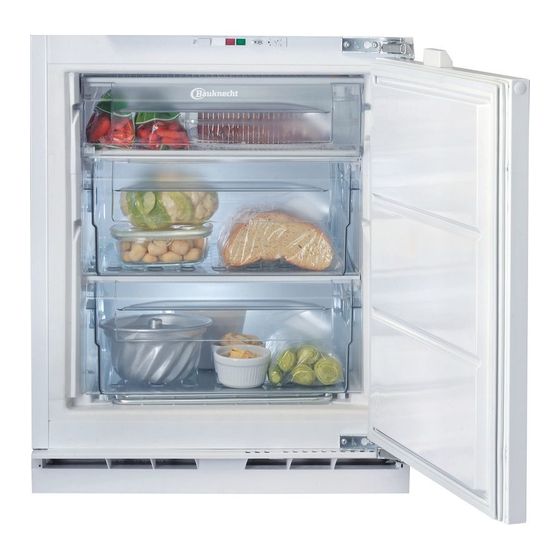 Bauknecht GSU8F2 91 l Einbau Gefrierschrank 174 kWh Jahr f&uuml;r 524,00 Euro