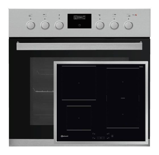 Bauknecht HEKO F300 (HIS3 EI8V2IN + BU 1760CFT) Herdset normal mit 60 cm Induktions Kochfeld f&uuml;r 705,21 Euro