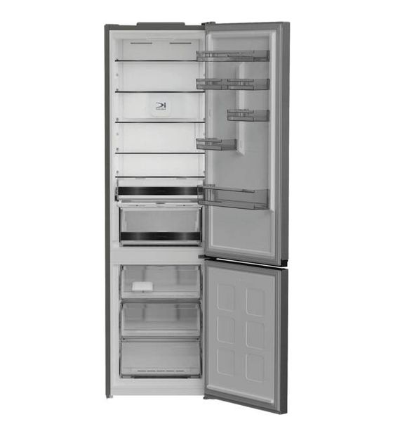 Bauknecht KGDNF20CIN 297 l / 118 l Kühl-Gefrierkombi freistehend 219 kWh Jahr  (Grau) f&uuml;r 629,00 Euro