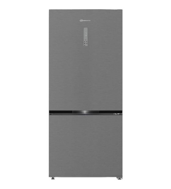 Bauknecht KGDNF83XLCIN 430 l / 185 l Kühl-Gefrierkombi freistehend NoFrost 214 kWh Jahr  (Edelstahl) f&uuml;r 1.218,00 Euro