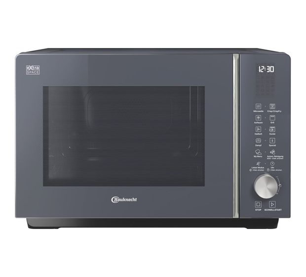 Bauknecht MF259SG Freistehende Mikrowelle 800 W Größe: mittel 6 Stufen Dampfgaren Grill  (Grau) f&uuml;r 252,99 Euro