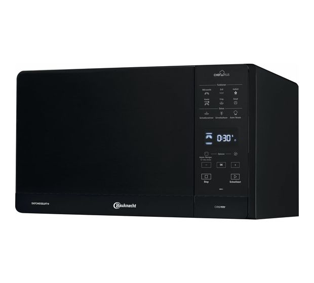 Bauknecht MW49BL Freistehende Mikrowelle 800 W Größe: mittel 6 Stufen Dampfgaren Grill  (Schwarz) f&uuml;r 175,99 Euro