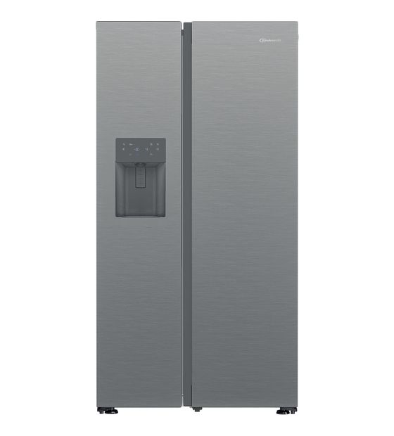 Bauknecht SBSIWD90 Pearl Side-by-Side Kühl-/ Gefrierkombination 375 l / 203 l 269 kWh NoFrost 1790 mm x 910 mm  (Gebürsteter Stahl) f&uuml;r 849,00 Euro