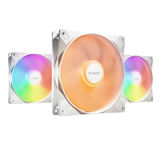 be quiet! LIGHT WINGS LX 140mm PWM High Speed 3-Pack White f&uuml;r 50,99 Euro