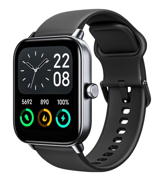 Beafon 101 Smartwatch Rechteckig IP68  (Grau) f&uuml;r 40,99 Euro