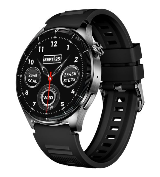 Beafon 301 Smartwatch Rund IP67  (Schwarz) f&uuml;r 49,99 Euro