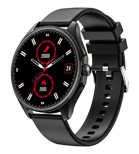 Beafon 402 Smartwatch Rund IP67  (dunkel-metallic) f&uuml;r 59,99 Euro