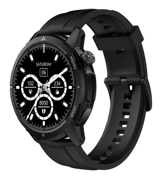 Beafon 601 Digital Smartwatch Rund IP68  (Schwarz) f&uuml;r 86,99 Euro