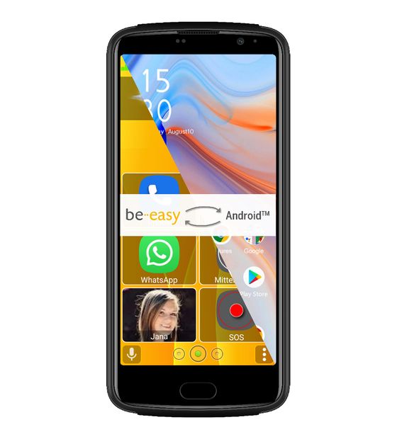Beafon M7 Lite premium 32 GB 4G Smartphone 14 cm (5.5 Zoll) Android 13 MP Einzelne Kamera Kamera Single SIM  (Schwarz) f&uuml;r 59,97 Euro
