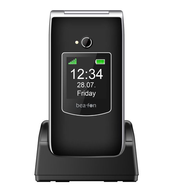 Beafon SL605 4G Smartphone 6,1 cm (2.4 Zoll 1,3 MP Single SIM  (Schwarz) f&uuml;r 69,95 Euro