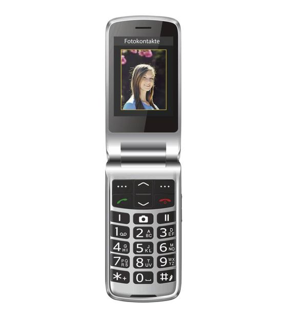 Beafon SL645 Smartphone 7,11 cm (2.8 Zoll) 3 MP Single SIM  (Schwarz, Silber) f&uuml;r 66,49 Euro