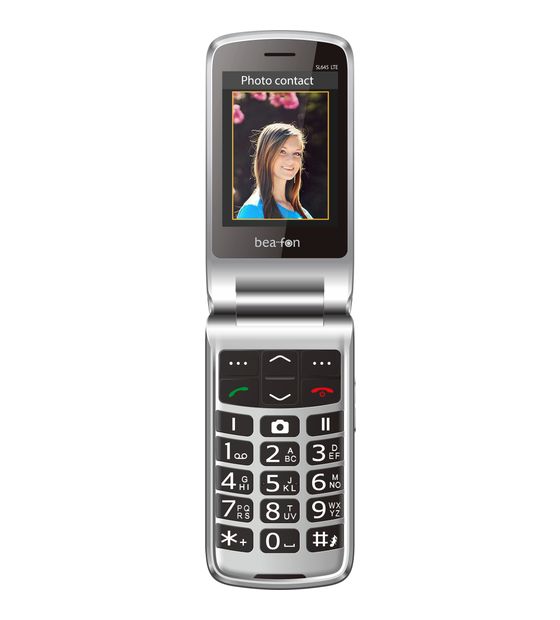 Beafon SL645 4G Smartphone 7,11 cm (2.8 Zoll) 1,3 MP Single SIM  (Schwarz, Silber) f&uuml;r 79,95 Euro