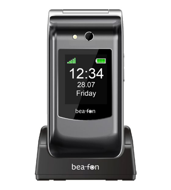 Beafon SL646 2G Smartphone 7,11 cm (2.8 Zoll) Single SIM  (Anthrazit, Silber) f&uuml;r 79,95 Euro