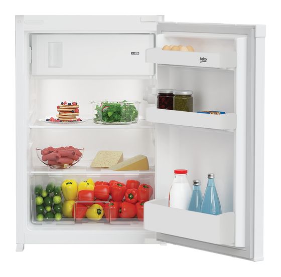 Beko B1754N 97 l Einbaukühlschrank EEK: E 141 kWh Jahr f&uuml;r 273,99 Euro