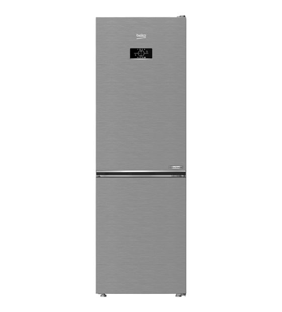 Beko B5RCNE365HXB 210 l / 106 l Kühl-Gefrierkombi freistehend NoFrost 198 kWh Jahr  (Metallisch) f&uuml;r 803,00 Euro
