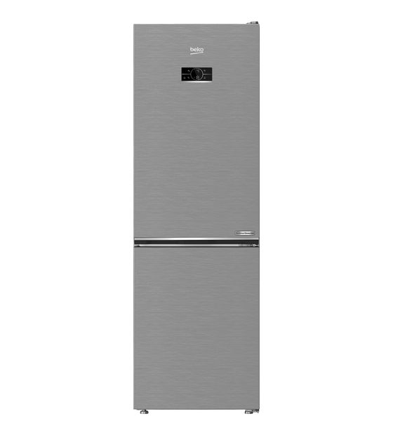 Beko B5RCNE366HXB 210 l / 106 l Kühl-Gefrierkombi freistehend NoFrost 165 kWh Jahr  (Metallisch) f&uuml;r 1.025,00 Euro