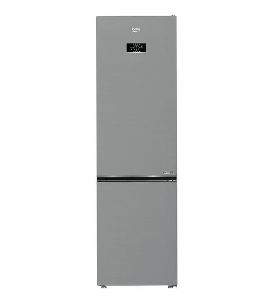 Beko B5RCNE405HXB 249 l / 106 l Kühl-Gefrierkombi freistehend NoFrost 205 kWh Jahr  (Metallisch) f&uuml;r 895,00 Euro
