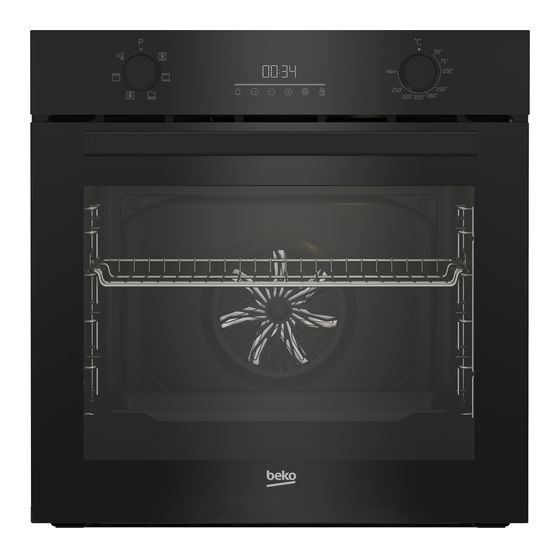 Beko BBIE17300B Einbaubackofen groß AutoClean f&uuml;r 253,99 Euro
