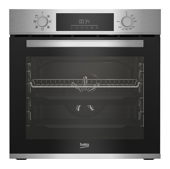 Beko BBIM12300X Einbaubackofen groß f&uuml;r 273,99 Euro