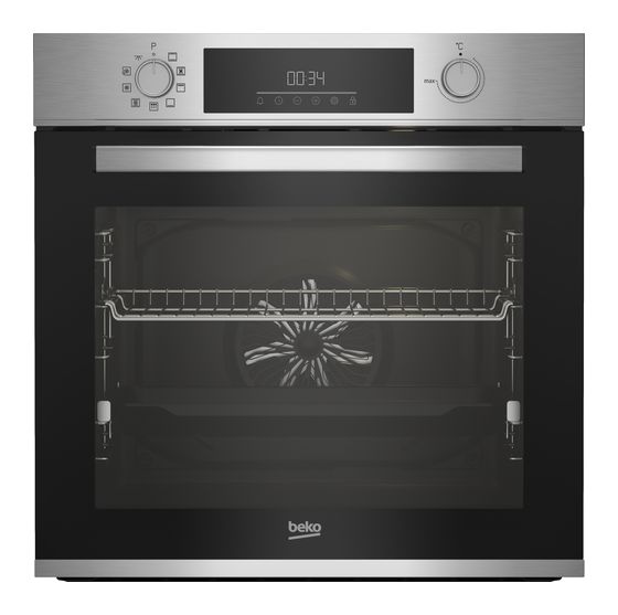 Beko BBIM12300XMPEF Einbaubackofen groß AutoClean f&uuml;r 372,00 Euro