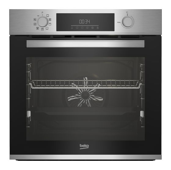 Beko BBIM12309XPE Einbaubackofen groß AutoClean f&uuml;r 799,00 Euro