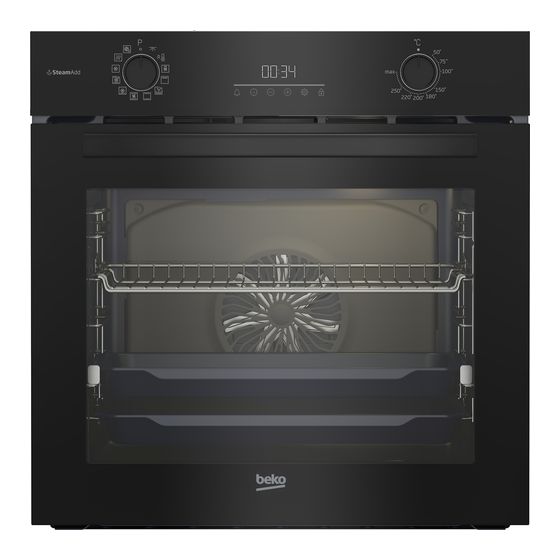 Beko BBIS17300BCS Einbaubackofen groß AutoClean f&uuml;r 283,99 Euro