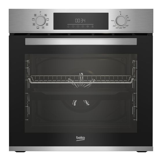 Beko BBSM12340X Herdset groß AutoClean SteamShine mit Induktions Kochfeld f&uuml;r 482,00 Euro