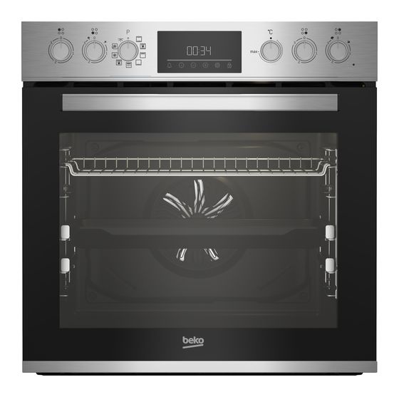 Beko BBUM12320XFP Herdset groß AutoClean SteamShine mit Glaskeramik Kochfeld f&uuml;r 1.179,00 Euro