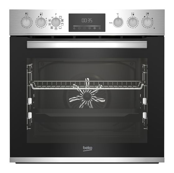 Beko BBUM12320XMPE Herdset groß AutoClean SteamShine mit Glaskeramik Kochfeld f&uuml;r 593,00 Euro