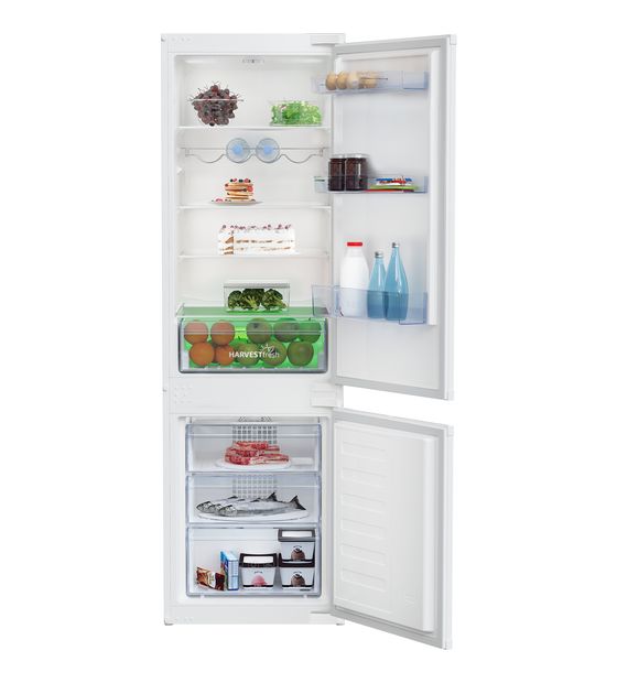 Beko BCHA275K4SN 193 l / 69 l 177,8 cm Einbau Kühl-/Gefrierkombination 224 kWh NoFrost f&uuml;r 522,00 Euro
