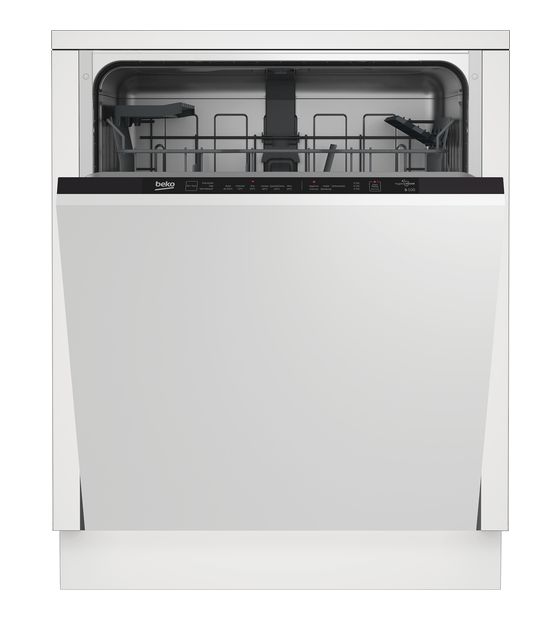 Beko BDIN16420 60 cm Geschirrspüler vollintegriert (ohne Front) Leise 14 Maßgedecke Turbo-Trocknen f&uuml;r 329,00 Euro