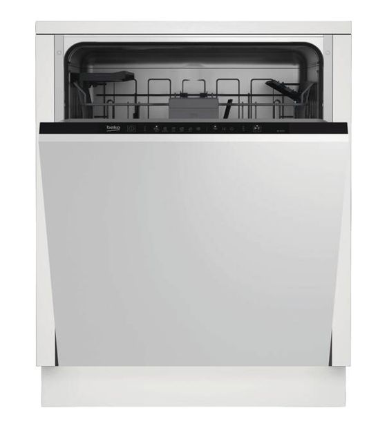 Beko BDIN16430 60 cm Geschirrspüler vollintegriert (ohne Front) Leise 14 Maßgedecke Restwärme f&uuml;r 357,00 Euro
