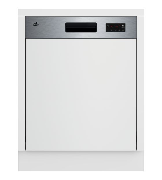 Beko BDSN15430X 60 cm Geschirrspüler integriert (ohne Front) Leise 14 Maßgedecke Restwärme f&uuml;r 357,00 Euro