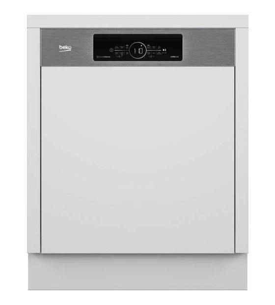 Beko BDSN38440X 60 cm Geschirrspüler integriert (ohne Front) Sehr leise 14 Maßgedecke Restwärme f&uuml;r 503,00 Euro
