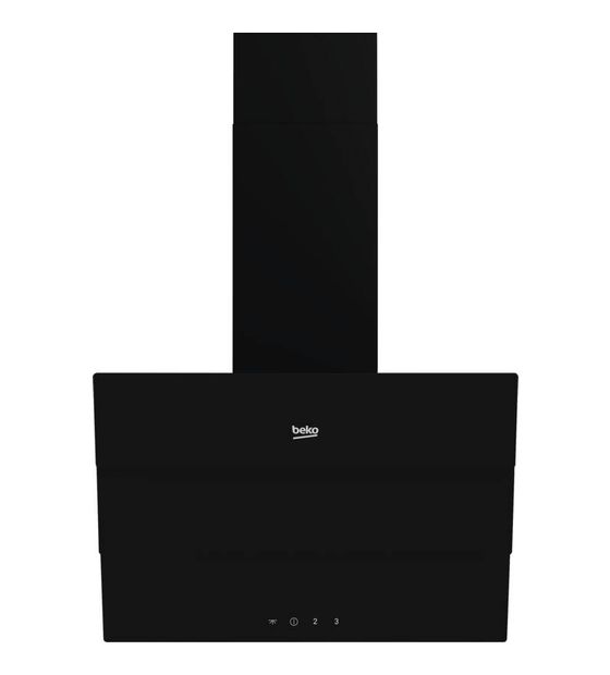 Beko BHCA69642BH Abluft/Umluft Dunstabzugshaube/Esse Wand 60 cm (Schwarz) f&uuml;r 290,99 Euro