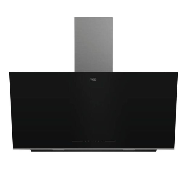 Beko BHCA96641BBHPS Dunstabzugshaube/Esse Wand 90 cm (Schwarz) f&uuml;r 609,00 Euro