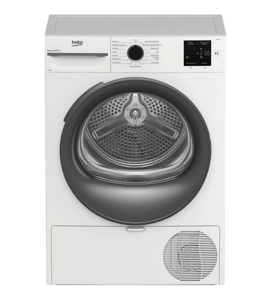 Beko BM3T38210W1 Wärmepumpen Trockner Frontlader f&uuml;r 378,00 Euro
