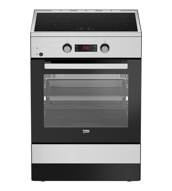 Beko FSM69301SXT Freistehender Herd Elektro groß 8 Beheizungsarten SteamShine AutoClean mit Induktions Kochfeld f&uuml;r 588,00 Euro