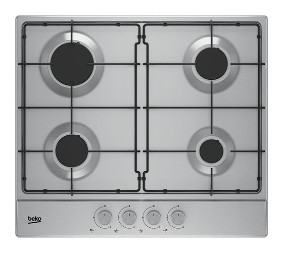Beko HIAG64223SX-D autarkes 60 cm Gaskochfeld Kochfeld/Herdplatte 4 Zone(n) f&uuml;r 259,00 Euro