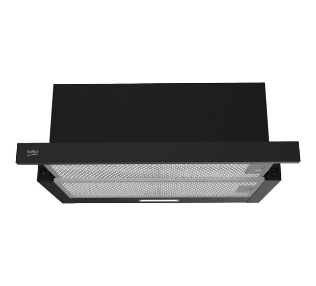 Beko HNT61520BH Abluft/Umluft Dunstabzugshaube/Esse Einbau 60 cm (Schwarz) f&uuml;r 150,99 Euro