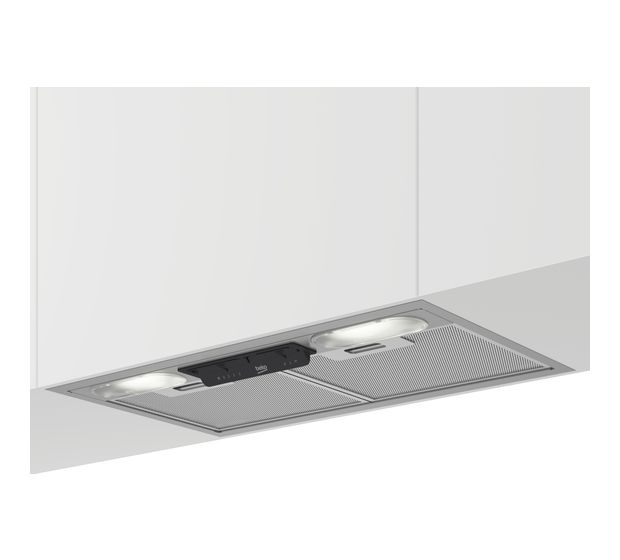 Beko HNU51311SH Abluft/Umluft Dunstabzugshaube/Esse Einbau 524 mm (Silber) f&uuml;r 125,99 Euro