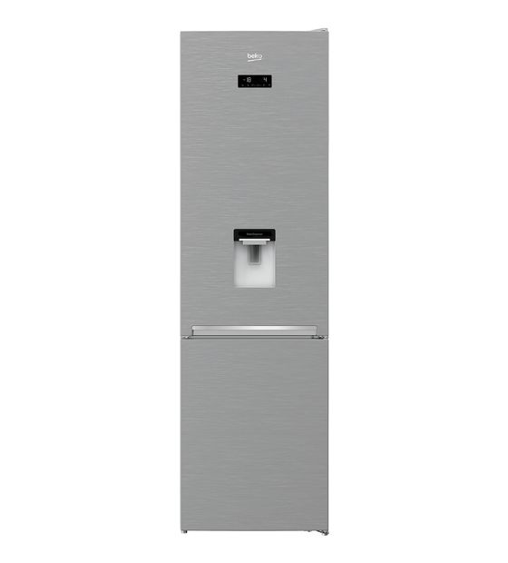 Beko RCNA406E40DZXBN 253 l / 109 l Kühl-Gefrierkombi freistehend NoFrost 258 kWh Jahr  (Edelstahl) f&uuml;r 899,00 Euro