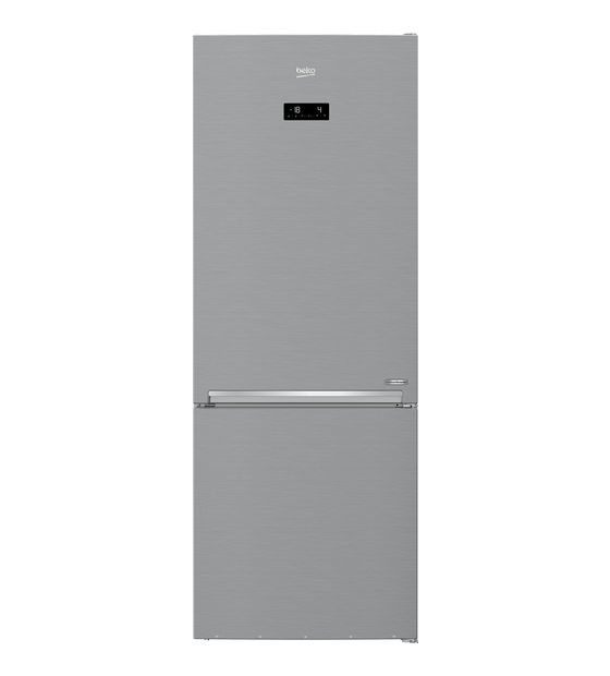 Beko RCNE560E50ZXPN 356 l / 158 l Kühl-Gefrierkombi freistehend NoFrost 243 kWh Jahr  (Edelstahl) f&uuml;r 1.069,00 Euro