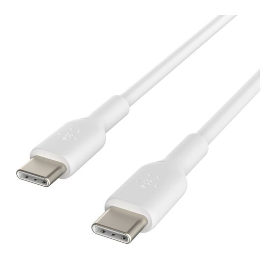 Belkin BoostCharge Stecker USB C auf USB C 2 m  (Weiß) f&uuml;r 10,99 Euro