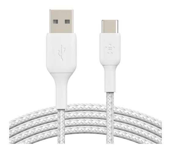 Belkin BoostCharge Stecker USB A auf USB C 1 m  (Weiß) f&uuml;r 10,99 Euro