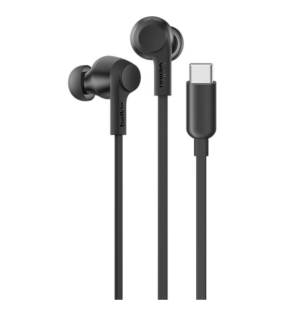 Belkin SoundForm ANC In-Ear Kopfhörer Kabelgebunden IPX5 USB Typ-C  (Schwarz) f&uuml;r 26,99 Euro
