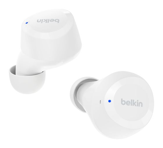 Belkin SoundForm Bolt In-Ear Bluetooth Kopfhörer kabellos 9 h Laufzeit IPX4  (Weiß) f&uuml;r 22,99 Euro