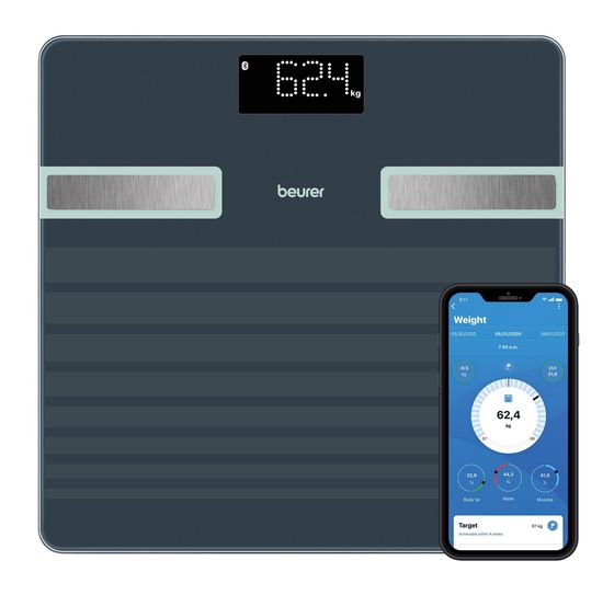 Beurer BF451 Limited Edition Elektronische Personenwaage bis 180 kg f&uuml;r 34,99 Euro