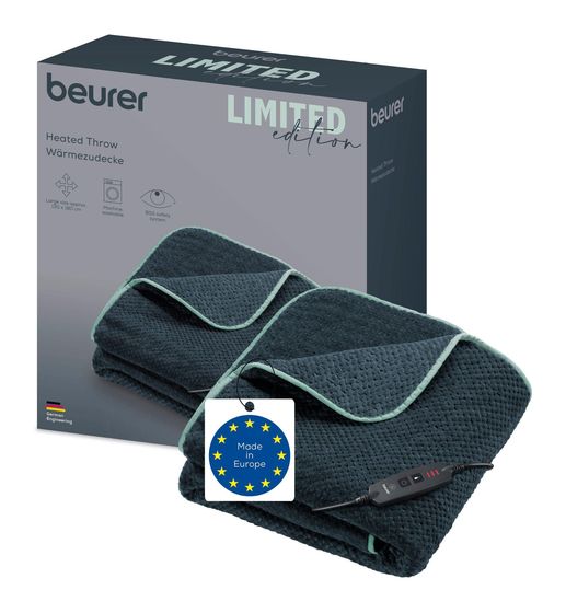 Beurer HD65 Limited Edition Heizdecke  (Dunkles Grau) f&uuml;r 59,99 Euro