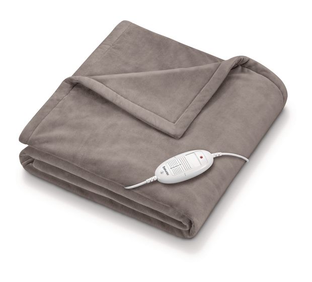 Beurer HD75 Cosy taupe Heizdecke 100 W  (Graubraun) f&uuml;r 55,99 Euro
